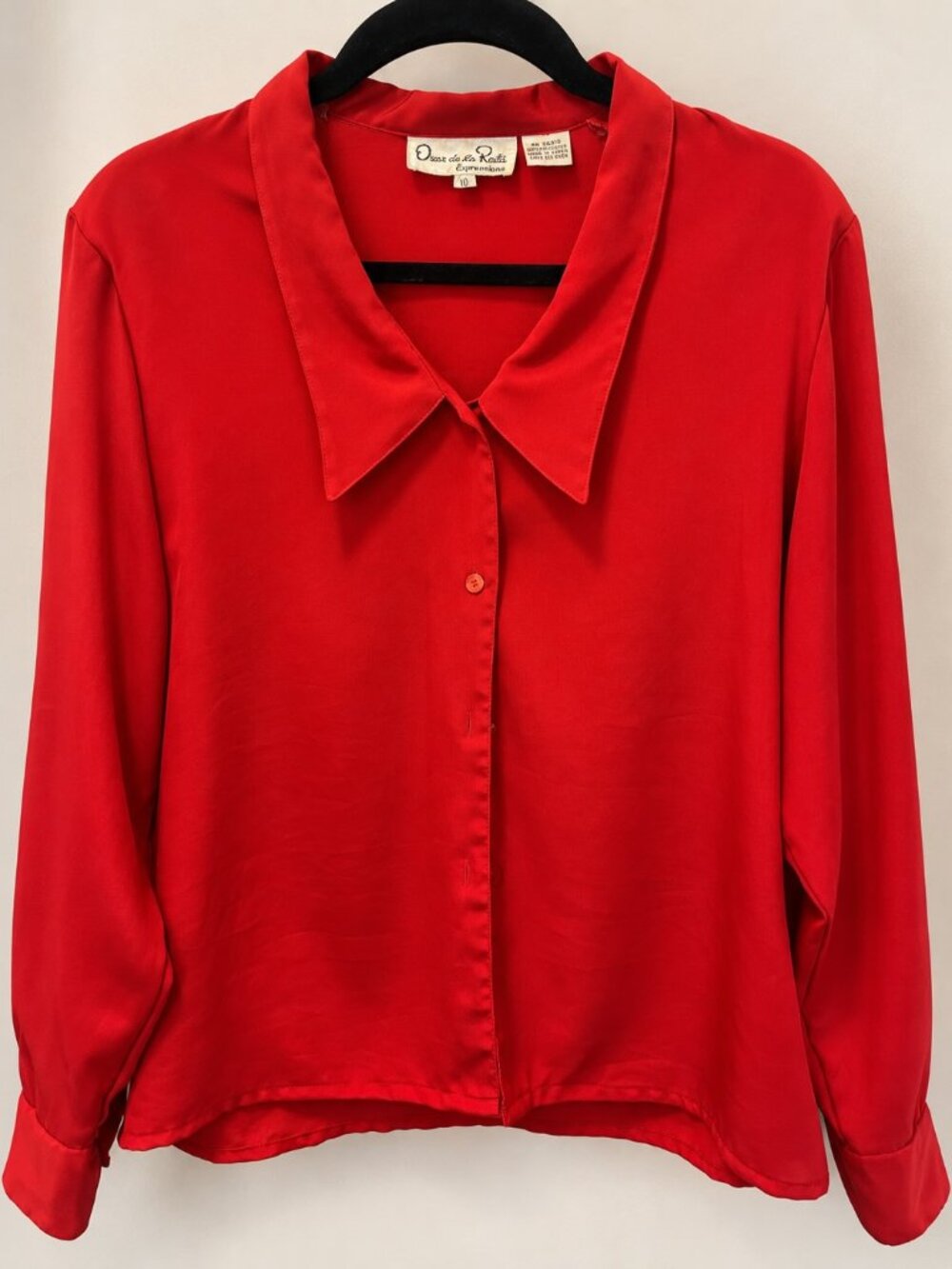 Oscar de la Renta Expressions vintage blouse